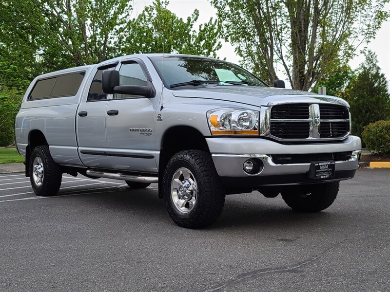 2006 Dodge Ram 2500 SLT  DIESEL / 8-FOOT BED/ BF GOODRICH TIRES / MATCHING CANOPY / 1-OWNER / LIFTED !! - Photo 60 - Portland, OR 97217