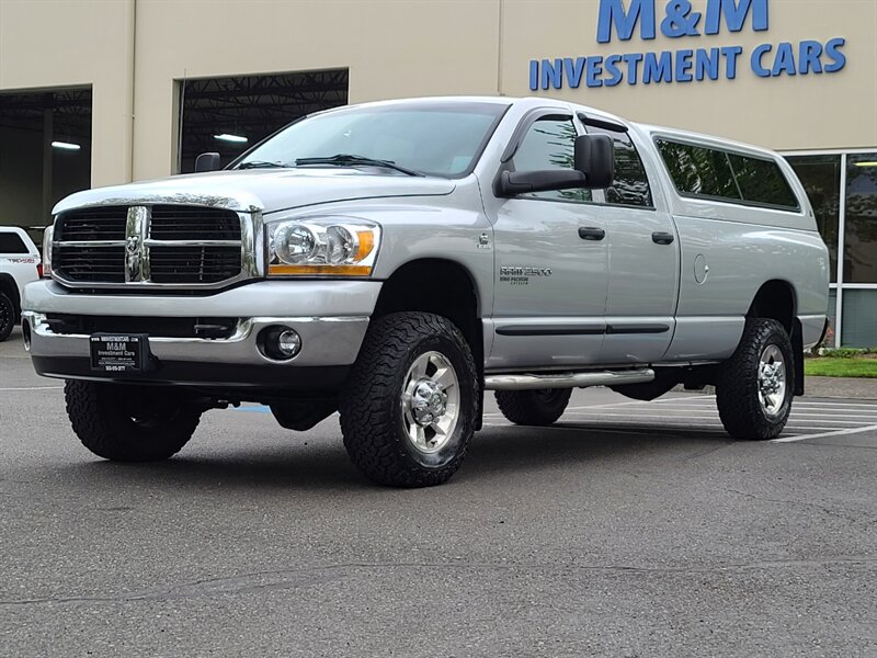 2006 Dodge Ram 2500 SLT  DIESEL / 8-FOOT BED/ BF GOODRICH TIRES / MATCHING CANOPY / 1-OWNER / LIFTED !! - Photo 56 - Portland, OR 97217