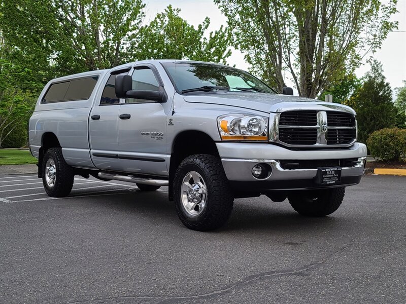 2006 Dodge Ram 2500 SLT  DIESEL / 8-FOOT BED/ BF GOODRICH TIRES / MATCHING CANOPY / 1-OWNER / LIFTED !! - Photo 64 - Portland, OR 97217