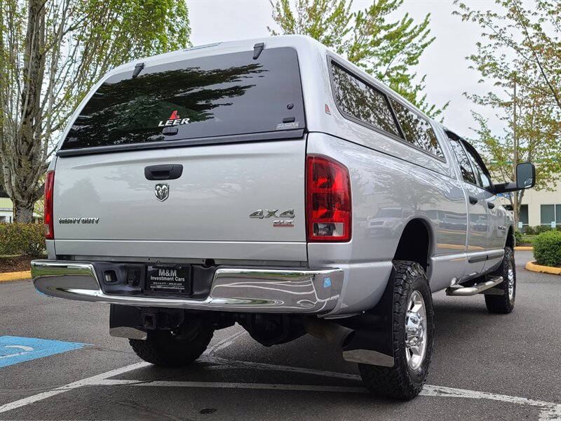 2006 Dodge Ram 2500 SLT  DIESEL / 8-FOOT BED/ BF GOODRICH TIRES / MATCHING CANOPY / 1-OWNER / LIFTED !! - Photo 8 - Portland, OR 97217