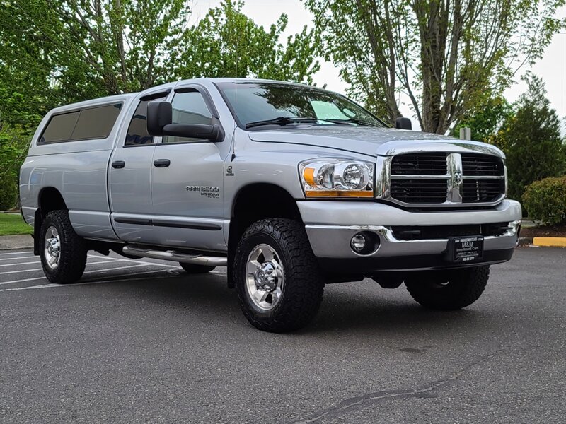 2006 Dodge Ram 2500 SLT  DIESEL / 8-FOOT BED/ BF GOODRICH TIRES / MATCHING CANOPY / 1-OWNER / LIFTED !! - Photo 62 - Portland, OR 97217