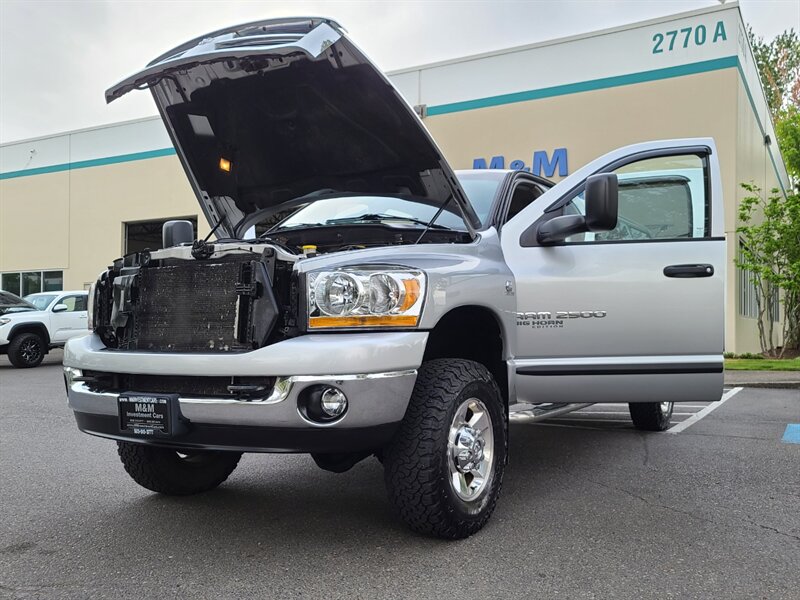 2006 Dodge Ram 2500 SLT  DIESEL / 8-FOOT BED/ BF GOODRICH TIRES / MATCHING CANOPY / 1-OWNER / LIFTED !! - Photo 27 - Portland, OR 97217