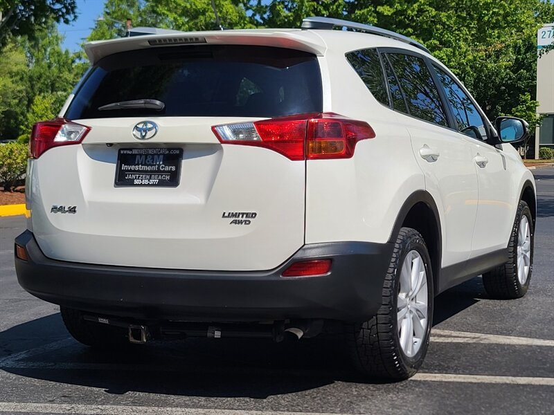 2013 Toyota RAV4 Limited AWD  Leather / Sun Roof / Navi / Low Miles  / Fresh Local Trade / No Rust / Fully Loaded - Photo 8 - Portland, OR 97217