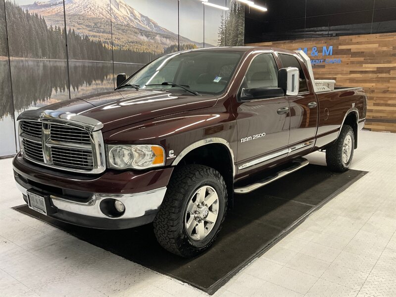 2004 Dodge Ram 2500 Laramie 4X4 / 5.9L DIESEL / 1-OWNER / 78,000 MILES  / LOCAL OREGON TRUCK / RUST FREE / LONG BED / Leather Seats / BF GOODRICH TIRES / Extra Fuel Tank & Headache Rack - Photo 1 - Gladstone, OR 97027