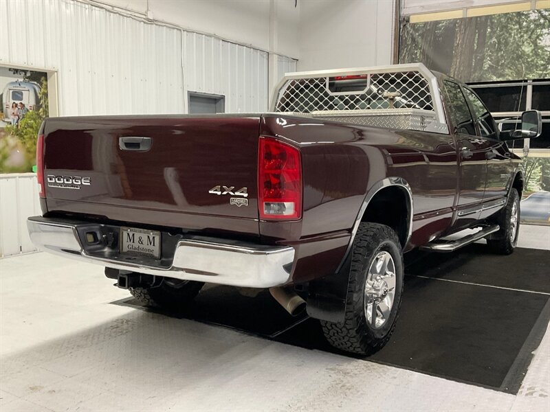 2004 Dodge Ram 2500 Laramie 4X4 / 5.9L DIESEL / 1-OWNER / 78,000 MILES  / LOCAL OREGON TRUCK / RUST FREE / LONG BED / Leather Seats / BF GOODRICH TIRES / Extra Fuel Tank & Headache Rack - Photo 8 - Gladstone, OR 97027