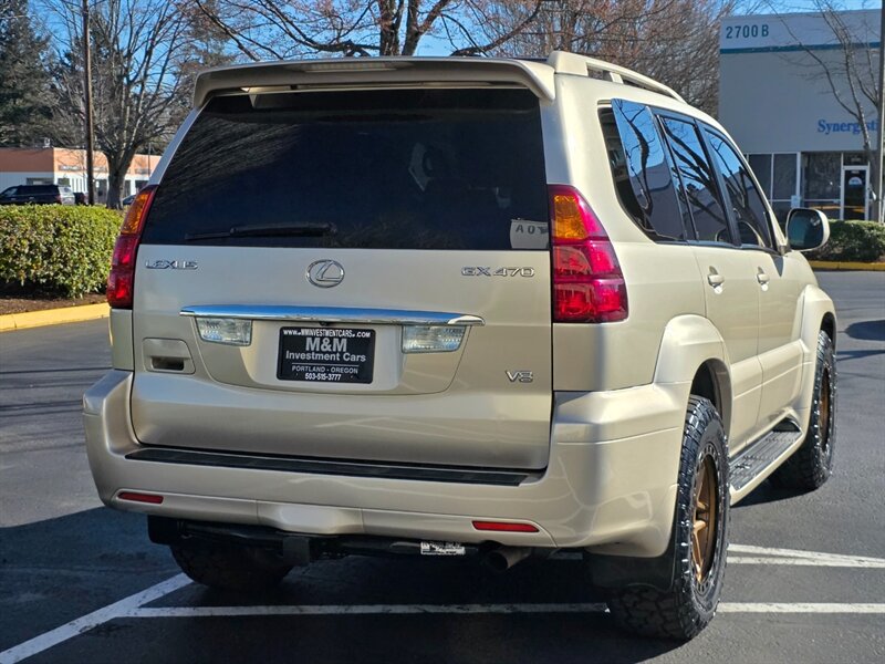 2006 Lexus GX 470 4X4 / V8 4.7L / 8-Passenger / New Timing Belt / Brand New Wheels / Brand New Tires / Fully Loaded / Zero Rust - Photo 8 - Portland, OR 97217