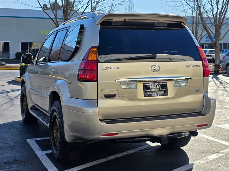 2006 Lexus GX 470 4X4 / V8 4.7L / 8-Passenger / New Timing Belt / Brand New Wheels / Brand New Tires / Fully Loaded / Zero Rust - Photo 7 - Portland, OR 97217