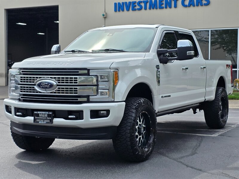 2017 Ford F-250 FX4 PLATINUM 6.7 DIESEL PANORAMIC DVD's LIFTED CREW CAB SHORT BED POWERSTROKE "READY LIFT " XD'S EVERY OPTION POSSIBLE - Photo 1 - Portland, OR 97217