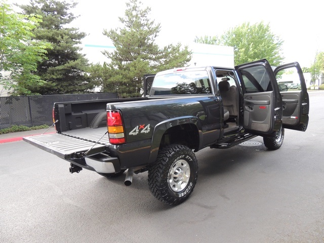 2005 GMC Sierra 2500 SLE/4X4/ Crew Cab/DURAMAX DIESEL/86k miles/LIFTED   - Photo 16 - Portland, OR 97217