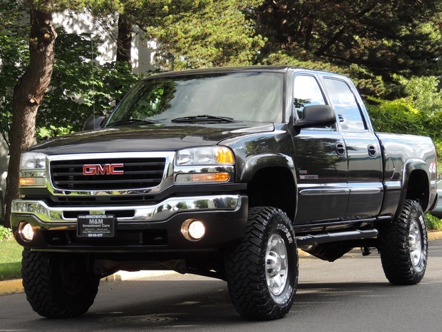 2005 GMC Sierra 2500 SLE/4X4/ Crew Cab/DURAMAX DIESEL/86k miles/LIFTED   - Photo 42 - Portland, OR 97217