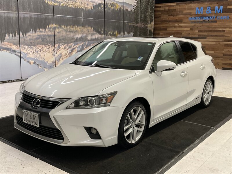 2014 Lexus CT 200h Hatchback / 1.8L 4Cyl HYBRID / Leather / Sunroof  / Sharp & Clean Car / GAS SAVER - Photo 25 - Gladstone, OR 97027