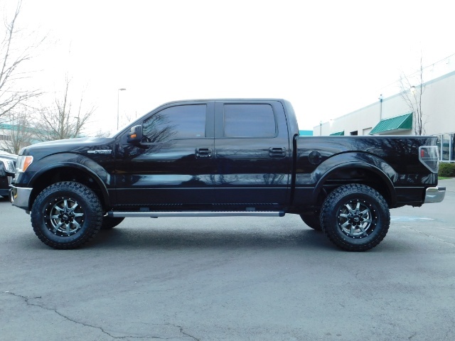 2011 Ford F-150 Lariat 4x4 Super Crew   Moto Wheels   Lifted