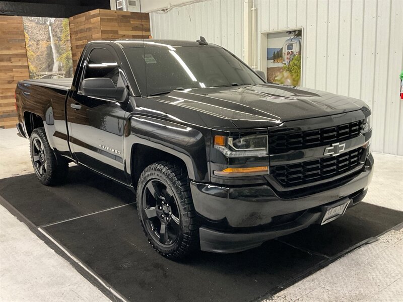 2018 Chevrolet Silverado 1500 LS Regular Cab 2Dr / 5.3L V8 / 1-OWNER / 51K MILES  / BLACK EDITION / Excel Cond - Photo 2 - Gladstone, OR 97027