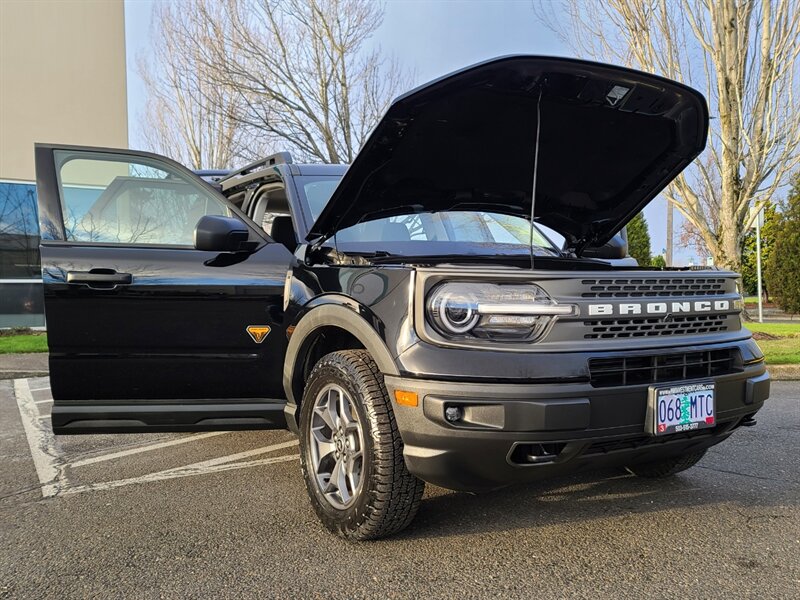 2021 Ford Bronco Badlands Sport 4X4 Off Road / Diff Lock / TURBO  / Heated Seats / Driver Assist / Like New / 1-Owner - Photo 26 - Portland, OR 97217