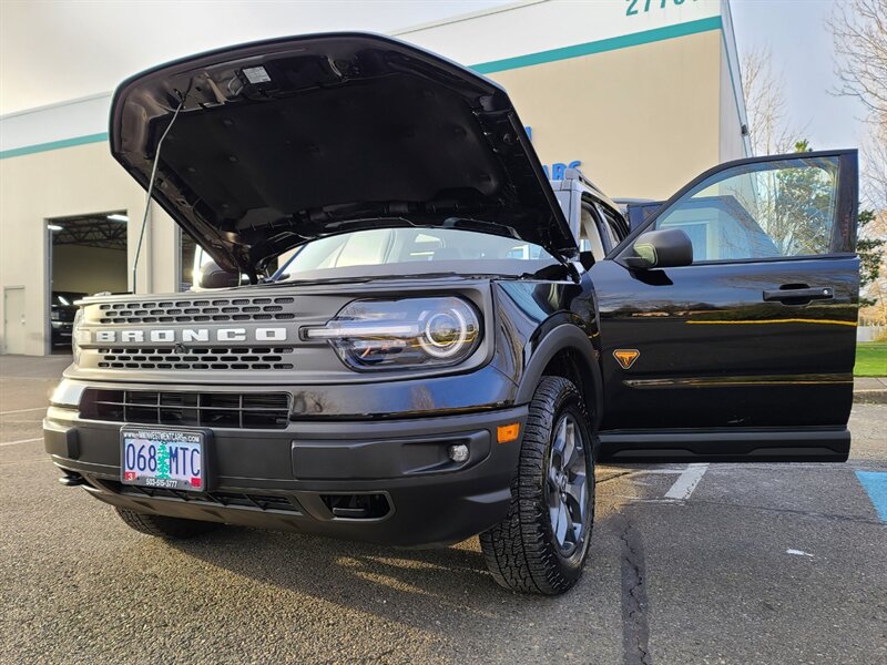 2021 Ford Bronco Badlands Sport 4X4 Off Road / Diff Lock / TURBO  / Heated Seats / Driver Assist / Like New / 1-Owner - Photo 25 - Portland, OR 97217