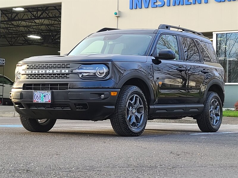 2021 Ford Bronco Badlands Sport 4X4 Off Road / Diff Lock / TURBO  / Heated Seats / Driver Assist / Like New / 1-Owner - Photo 52 - Portland, OR 97217