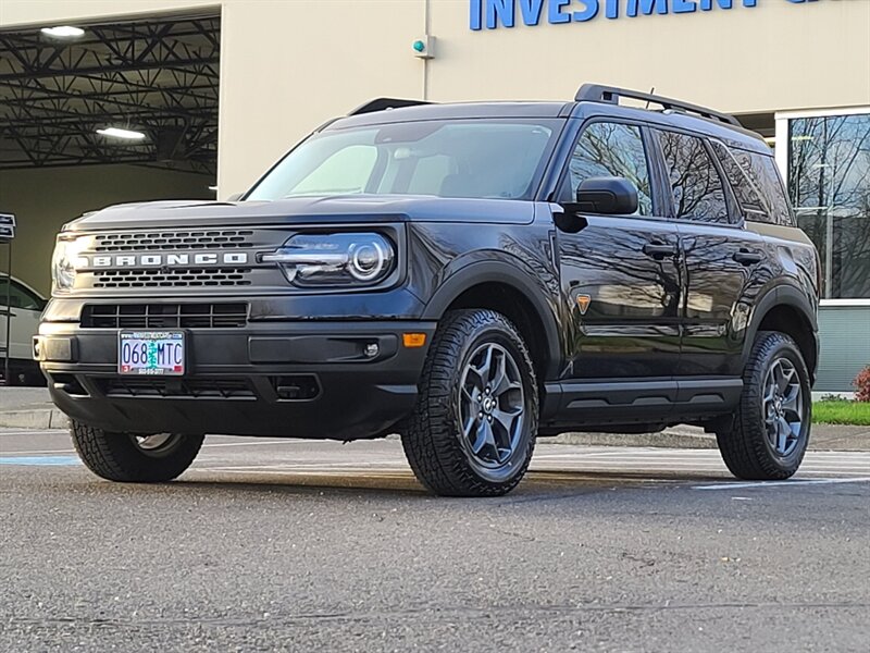 2021 Ford Bronco Badlands Sport 4X4 Off Road / Diff Lock / TURBO  / Heated Seats / Driver Assist / Like New / 1-Owner - Photo 1 - Portland, OR 97217