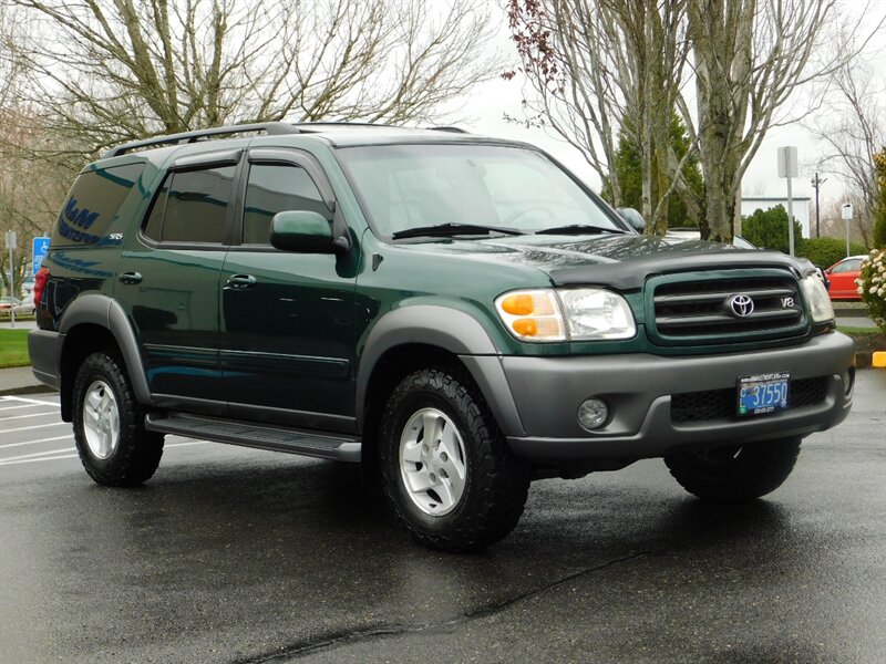 2003 Toyota Sequoia 4WD LEATHER SEATS / 8-PASS / 2-OWNER OREGON SUV