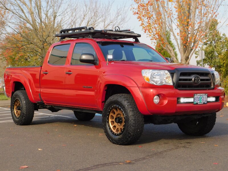 2009 Toyota Tacoma V6 4x4 Double Cab SR5 METHOD WHEELS LEVELED RACK