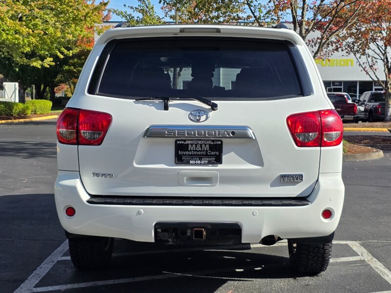 2008 Toyota Sequoia LIMITED 4X4 V8 5.7L / EVERY OPTION / 1-OWNER / DVD / NAVi / CAM / SUNROOF / HEATED LEATHER / NEW TIRES / EXCELLENT RECORDS - Photo 8 - Portland, OR 97217