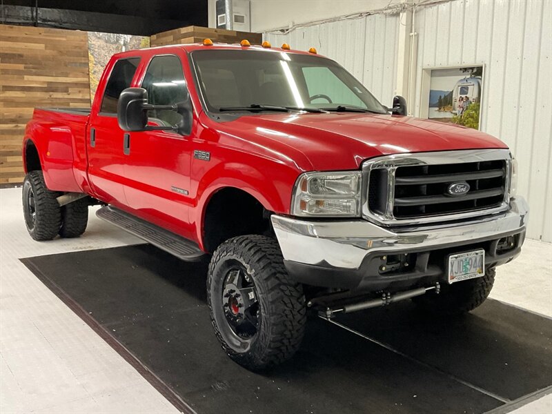 2000 Ford F 350 Xlt Crew Cab 4x4 73l Diesel 6 Speed Dually Lifted W Brand New Mud 3640