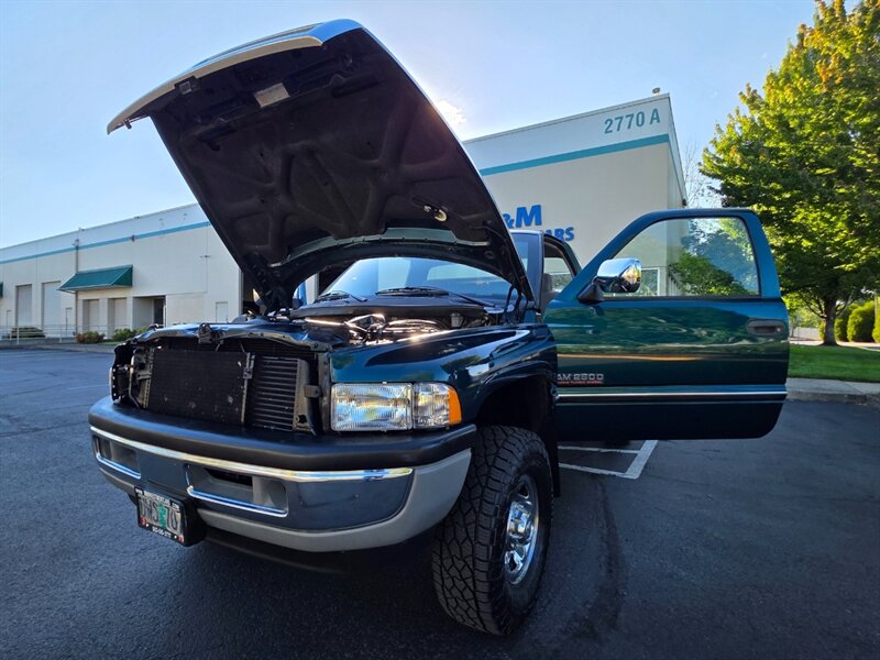 1996 Dodge Ram 2500 Laramie SLT 12-valve / 4X4 / 5.9 L CUMMINS Diesel / 5 SPEED MANUAL / LONG BED / ALL STOCK / SERVICE RECORDS / 1-OWNER / 147K MILES ONLY !!! - Photo 25 - Portland, OR 97217