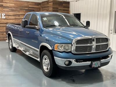 2004 Dodge Ram 2500 SLT Quad Cab RWD / 5.9L CUMMINS DIESEL / LONG BED  / LOCAL TRUCK w. ZERO RUST