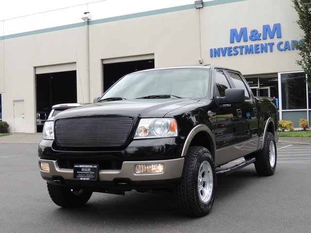 2005 Ford F-150 King Ranch / Crew Cab / 4X4 / Leather / Sunroof 2005 Ford F 150 Supercrew Cab Towing Capacity