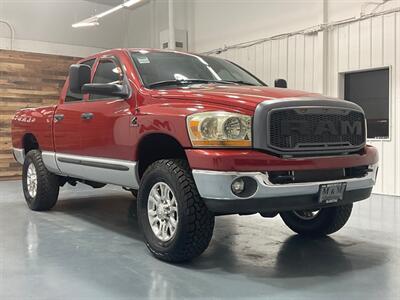 2006 Dodge Ram 2500 BIG HORN Quad Cab 4X4 / 5.9L DIESEL / NEW TIRES  / ZERO RUST / LOW MILES