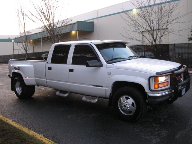 1996 gmc sierra 3500 sle 4x4 dually crew cab 123k miles 1996 gmc sierra 3500 sle 4x4 dually