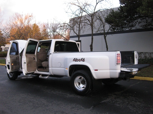 1996 gmc sierra 3500 sle 4x4 dually crew cab 123k miles 1996 gmc sierra 3500 sle 4x4 dually