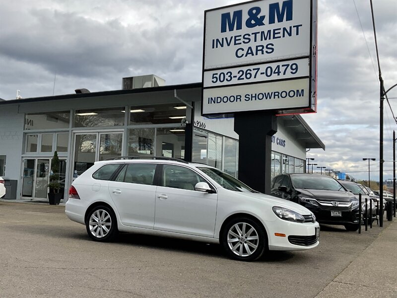 2014 Volkswagen Jetta SportWagen TDI / 4Cyl TURBO DIESEL / 46,000 MILES  /PANORAMA MOONROOF / Leather & Heated Seats / SUPER CLEAN !! - Photo 1 - Gladstone, OR 97027