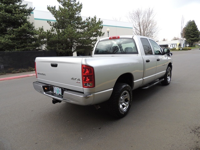 2004 Dodge Ram 1500 SLT / 4X4 / Quad Cab / 5 Speed Manual / 93k miles   - Photo 8 - Portland, OR 97217