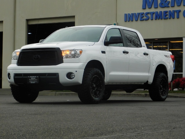 2012 Toyota Tundra Limited / Crew Cab / TRD Off Rd / 4X4 / LIFTED