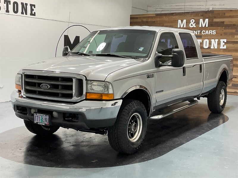 2001 Ford F-350 XLT Crew Cab 4X4 / 7.3L DIESEL / LOW MILES  / NO RUST - Photo 1 - Gladstone, OR 97027