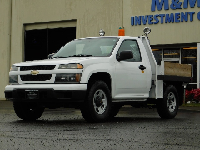 2011 Chevrolet Colorado Regular Cab / FLAT BED / 4X4 / LOW MILES / Clean   - Photo 36 - Portland, OR 97217