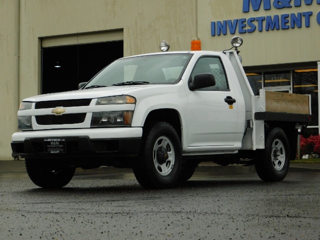 2011 Chevrolet Colorado Regular Cab / FLAT BED / 4X4 / LOW MILES / Clean   - Photo 37 - Portland, OR 97217