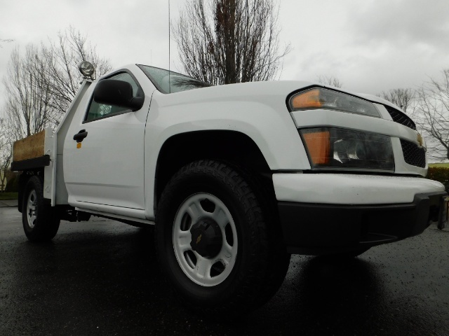 2011 Chevrolet Colorado Regular Cab / FLAT BED / 4X4 / LOW MILES / Clean   - Photo 22 - Portland, OR 97217