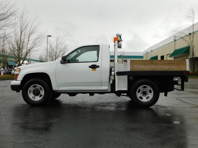 2011 Chevrolet Colorado Regular Cab / FLAT BED / 4X4 / LOW MILES / Clean   - Photo 3 - Portland, OR 97217