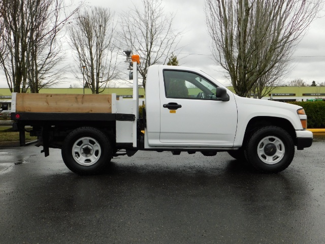 2011 Chevrolet Colorado Regular Cab / FLAT BED / 4X4 / LOW MILES / Clean   - Photo 4 - Portland, OR 97217