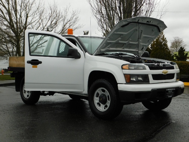 2011 Chevrolet Colorado Regular Cab / FLAT BED / 4X4 / LOW MILES / Clean   - Photo 28 - Portland, OR 97217