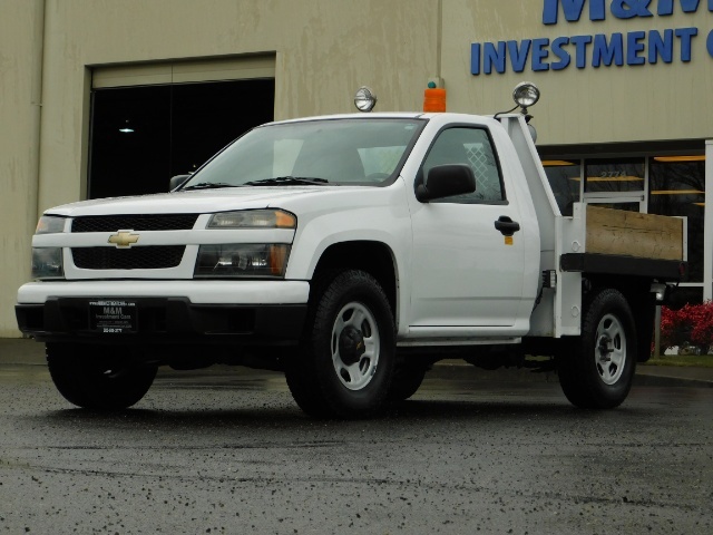 2011 Chevrolet Colorado Regular Cab / FLAT BED / 4X4 / LOW MILES / Clean   - Photo 1 - Portland, OR 97217