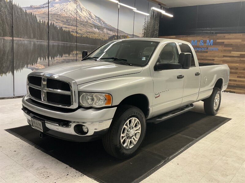 2004 Dodge Ram 2500 SLT Quad Cab 4X4 / 5.9L CUMMINS DIESEL / Leather  / LONG BED / RUST FREE / ONLY 128,000 MILES - Photo 1 - Gladstone, OR 97027