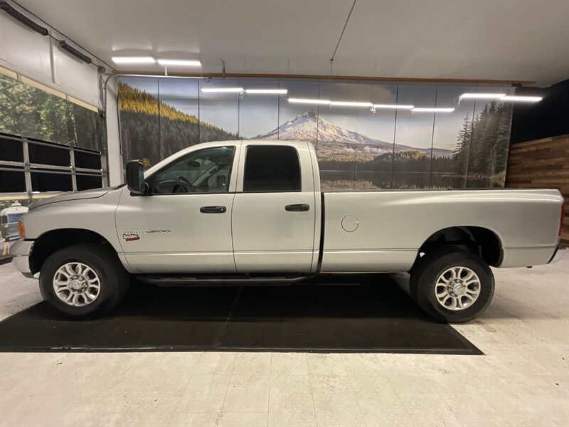 2004 Dodge Ram 2500 SLT Quad Cab 4X4 / 5.9L CUMMINS DIESEL / Leather  / LONG BED / RUST FREE / ONLY 128,000 MILES - Photo 3 - Gladstone, OR 97027