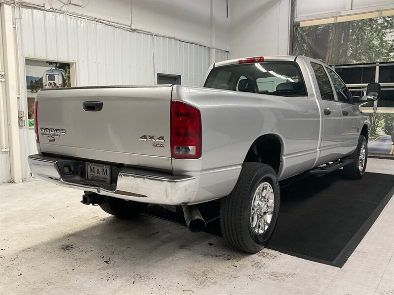 2004 Dodge Ram 2500 SLT Quad Cab 4X4 / 5.9L CUMMINS DIESEL / Leather  / LONG BED / RUST FREE / ONLY 128,000 MILES - Photo 8 - Gladstone, OR 97027