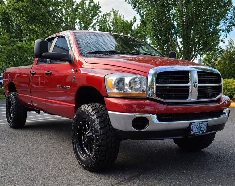 2006 Dodge Ram 2500 4X4 / LONG BED / H.O 5.9L CUMMINS DIESEL / LIFTED   - Photo 2 - Portland, OR 97217