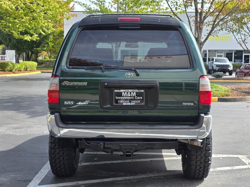 1999 Toyota 4Runner 4X4 V6/ 5-SPEED MANUAL / TIMING BELT DONE / LIFTED / 3.4 L / NEW TIRES / NEW LIFT / ZERO RUST !! - Photo 6 - Portland, OR 97217