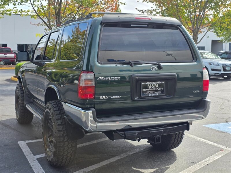1999 Toyota 4Runner 4X4 V6/ 5-SPEED MANUAL / TIMING BELT DONE / LIFTED / 3.4 L / NEW TIRES / NEW LIFT / ZERO RUST !! - Photo 7 - Portland, OR 97217