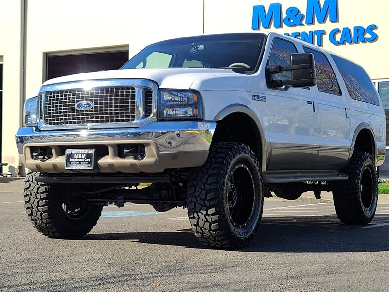 2000 Ford Excursion Limited 4X4 / 7.3 TURBO DIESEL / NEW 6-INCH LIFT ...