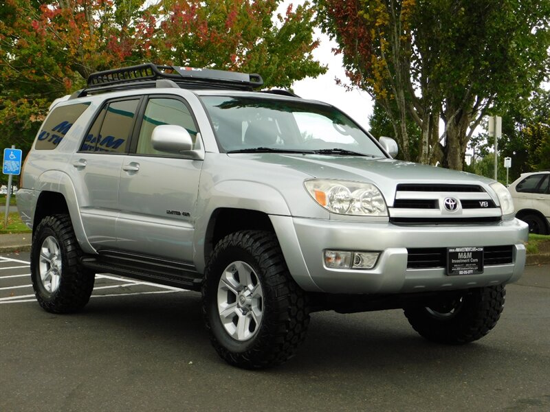 2005 Toyota 4Runner Limited 4X4 / V8 / DIFF LOCK / LEATHER / NEW LIFT